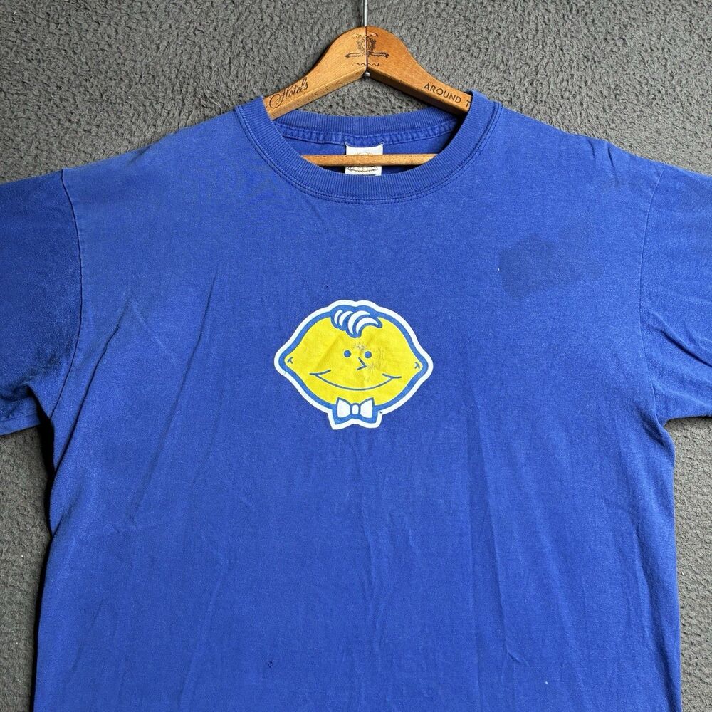 Vintage 90s Lemonheads Candy Snack Promo T-shirt Mens Large Skater Grunge